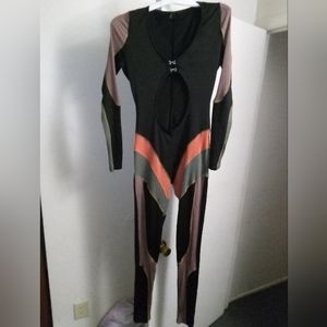 Colorful jumpsuit romper